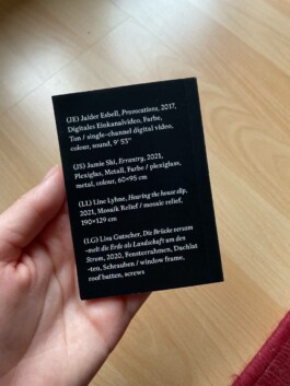 Immo Schneider Conversation Taking Place CTP. TP. P.