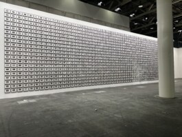 Typography Design for Galerie Thomas Schulte and Allan McCollum Immo Schneider Conversation Taking Place CTP. TP. P.