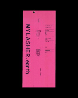 Visual Identity for Mylasher.earth Immo Schneider Conversation Taking Place CTP. TP. P.